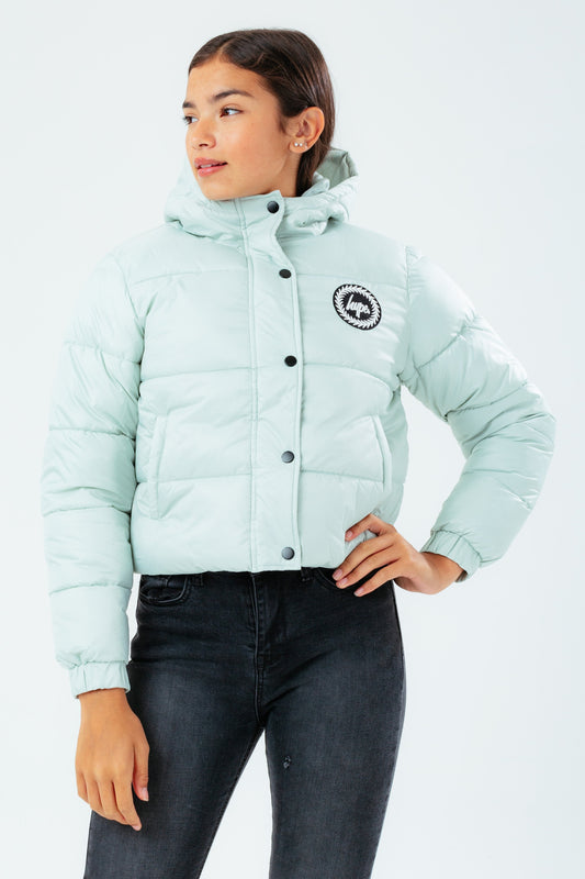 HYPE SAGE GIRLS CROPPED PUFFER JACKET