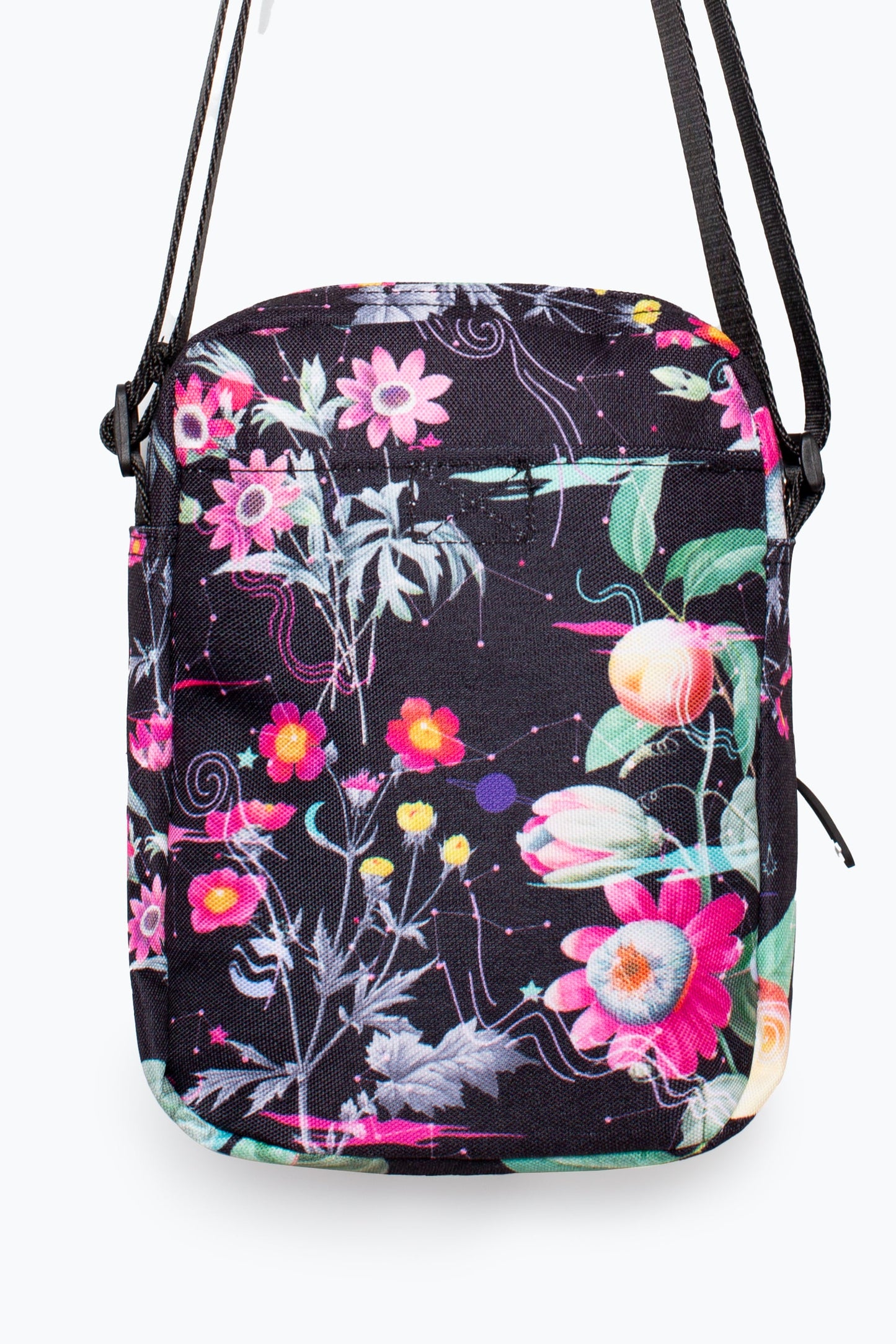 HYPE DARK FLORAL ROADMAN BAG