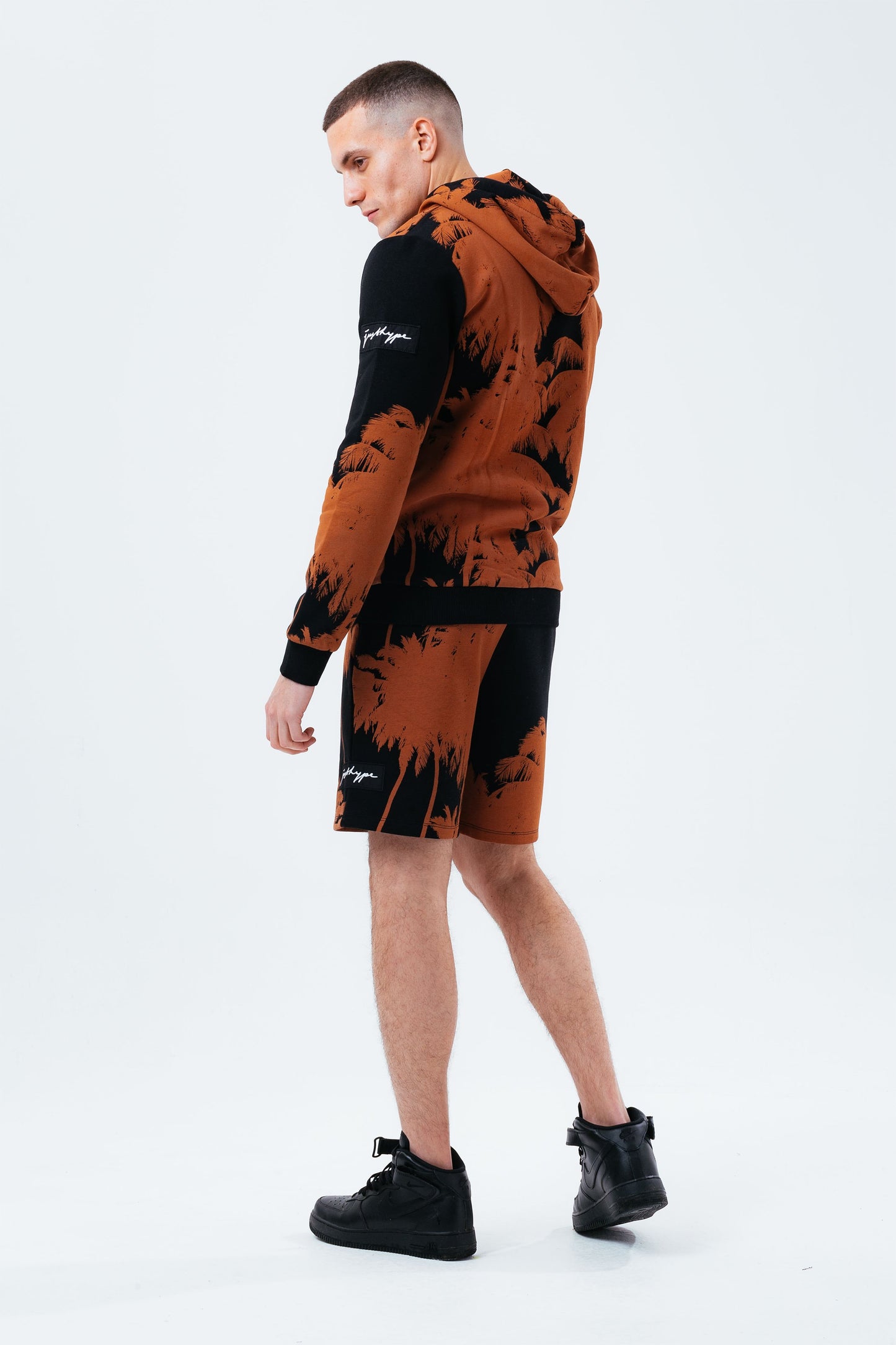 HYPE BRONZE PALM MEN'S PULLOVER HOODIE