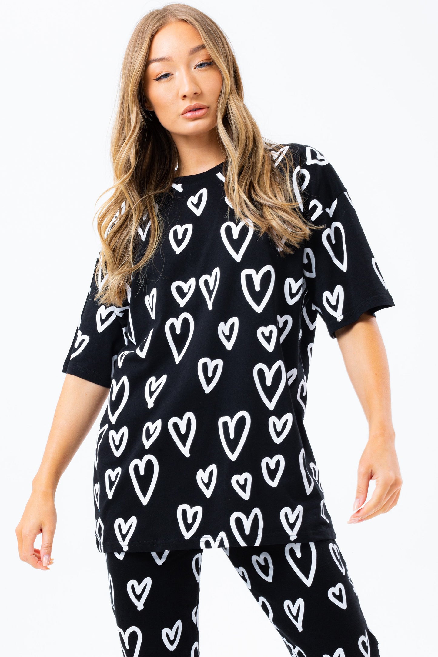 HYPE HEARTS WOMEN'S BOXY FIT T-SHIRT