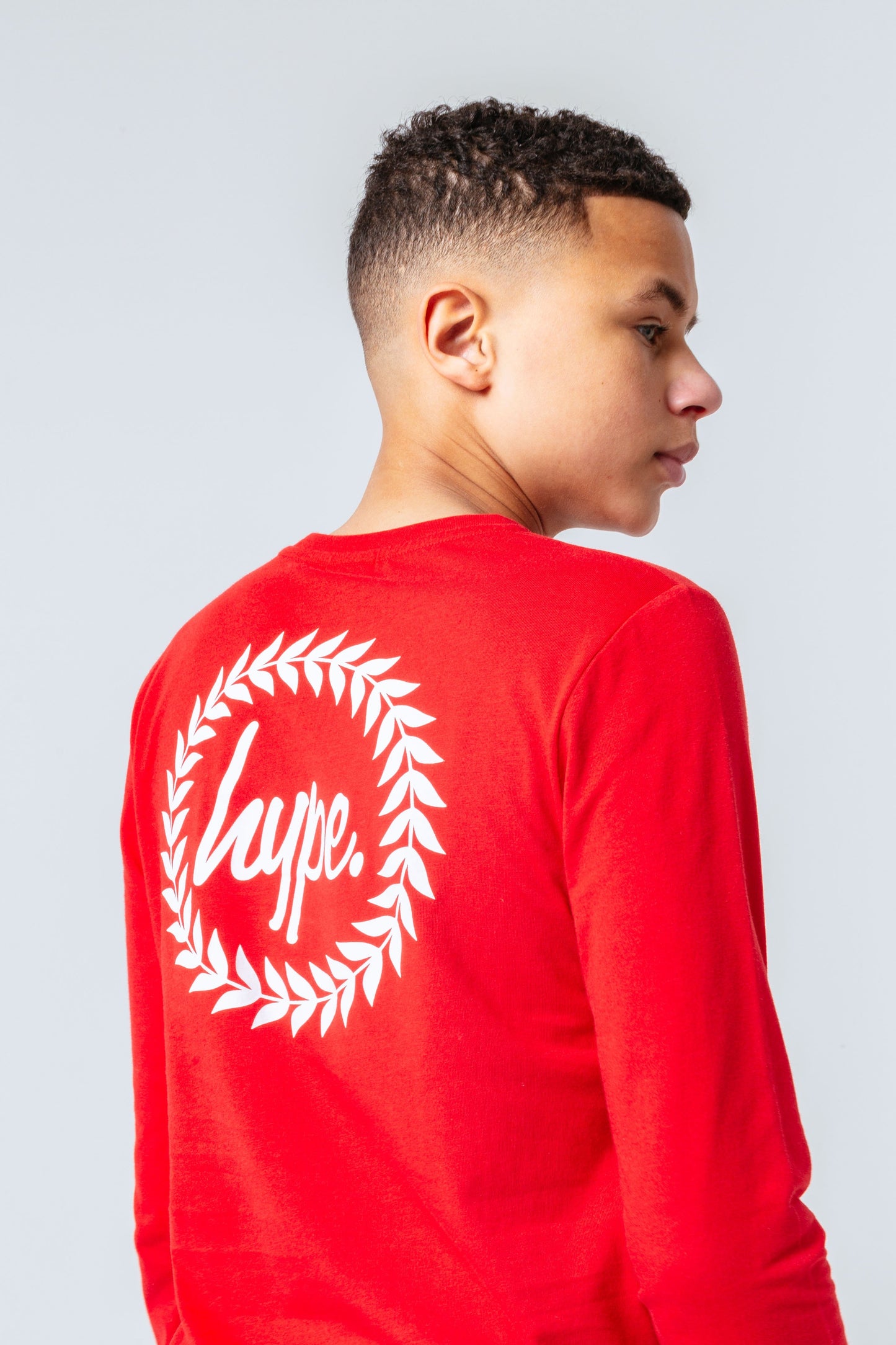 HYPE RED CREST KIDS L/S T-SHIRT