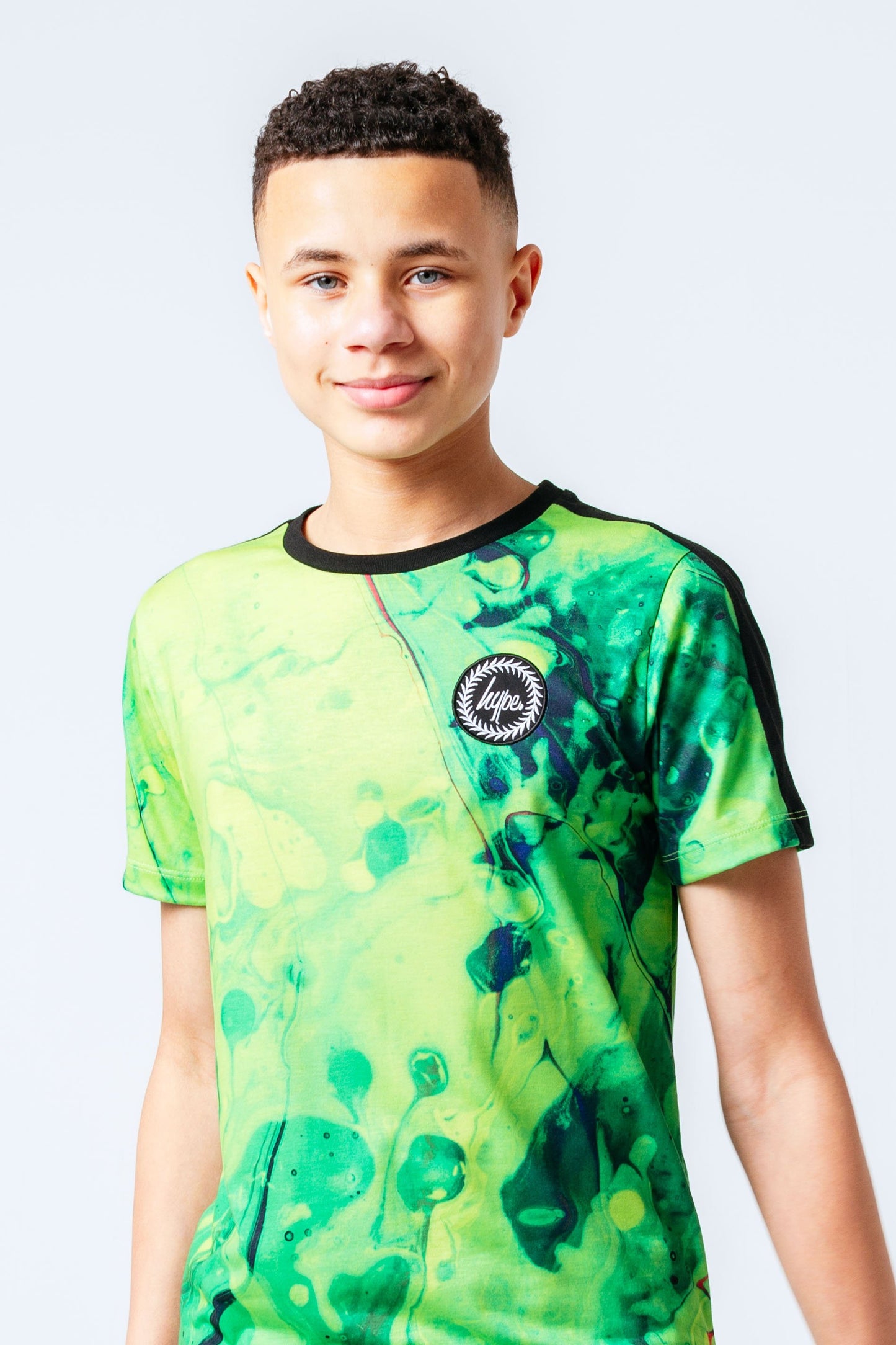 NEON MARBLE T-SHIRT FOR KIDS