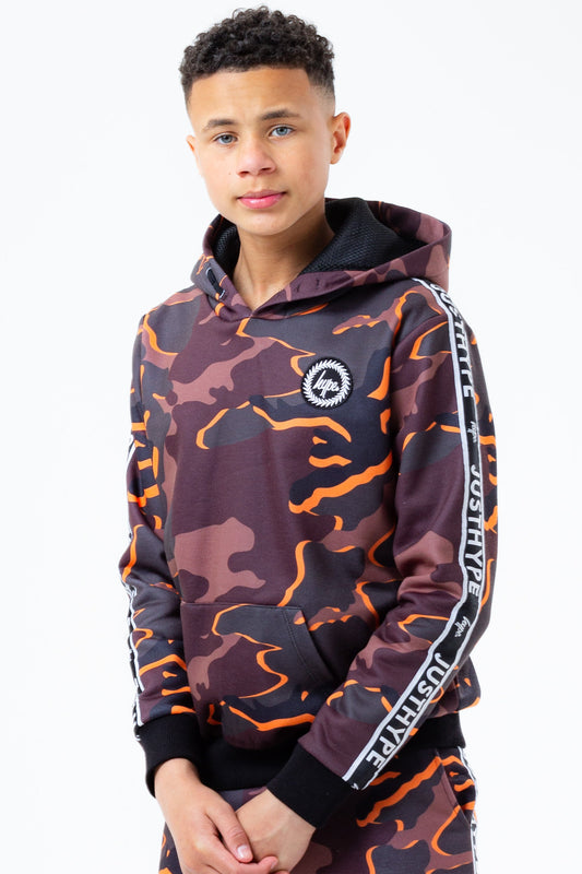 HYPE SUNLINE CAMO KIDS PULLOVER HOODIE