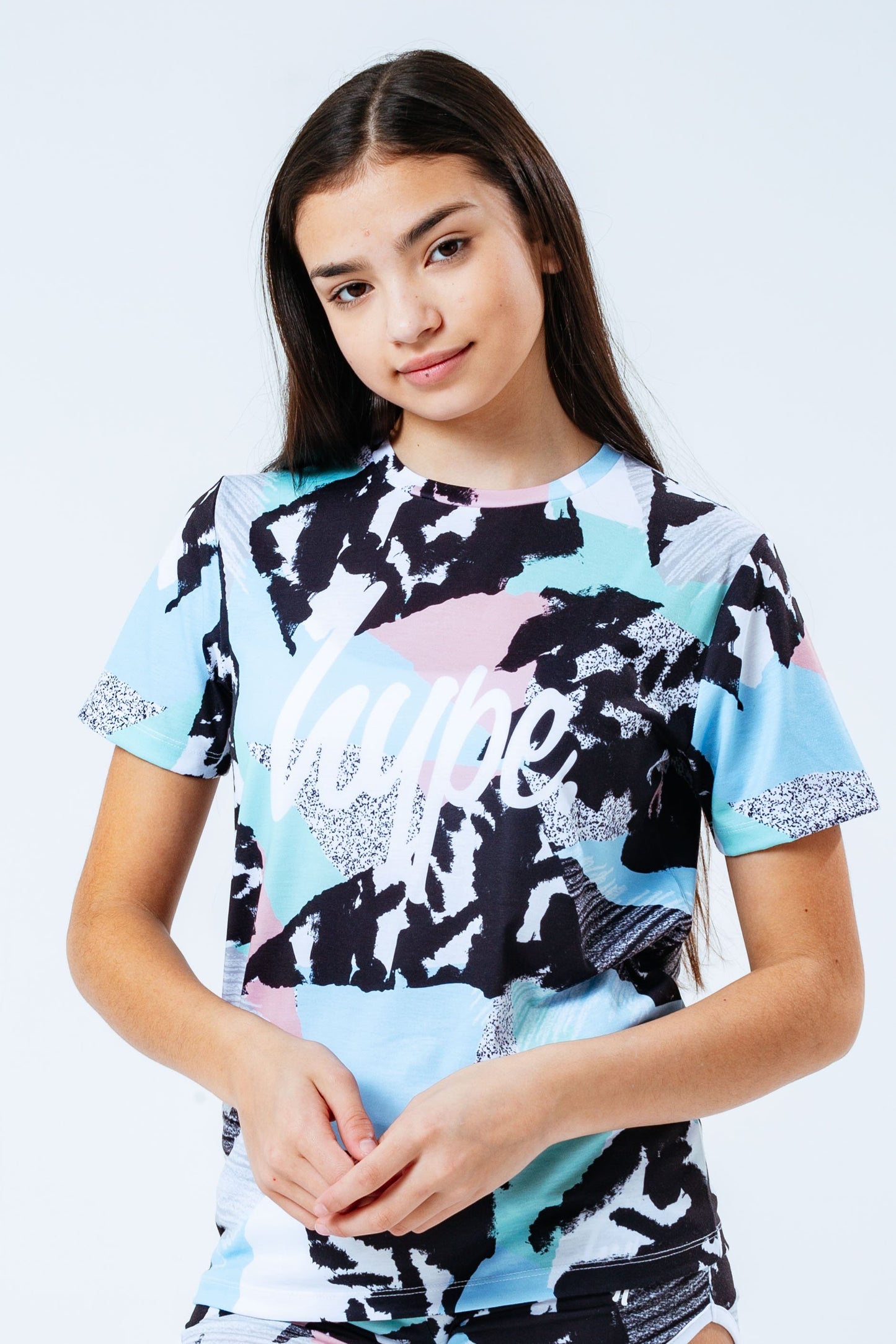 HYPE PASTEL ABSTRACT KIDS T-SHIRT