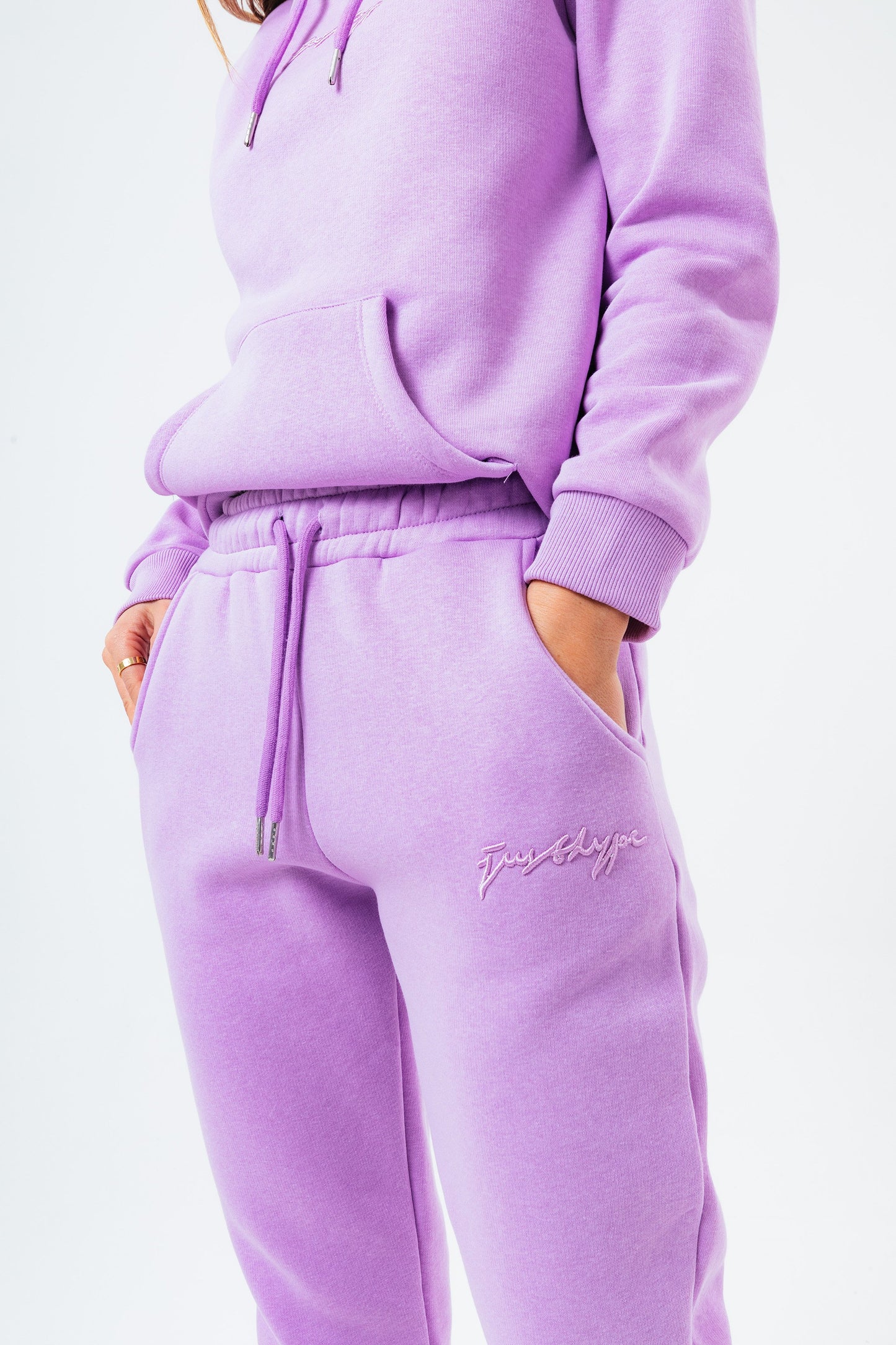 HYPE LILAC SCRIBBLE WOMEN'S TRACKSUIT
