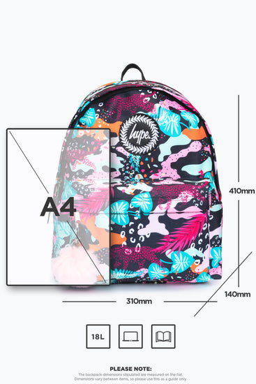 Hype Leopard Camo Backpack