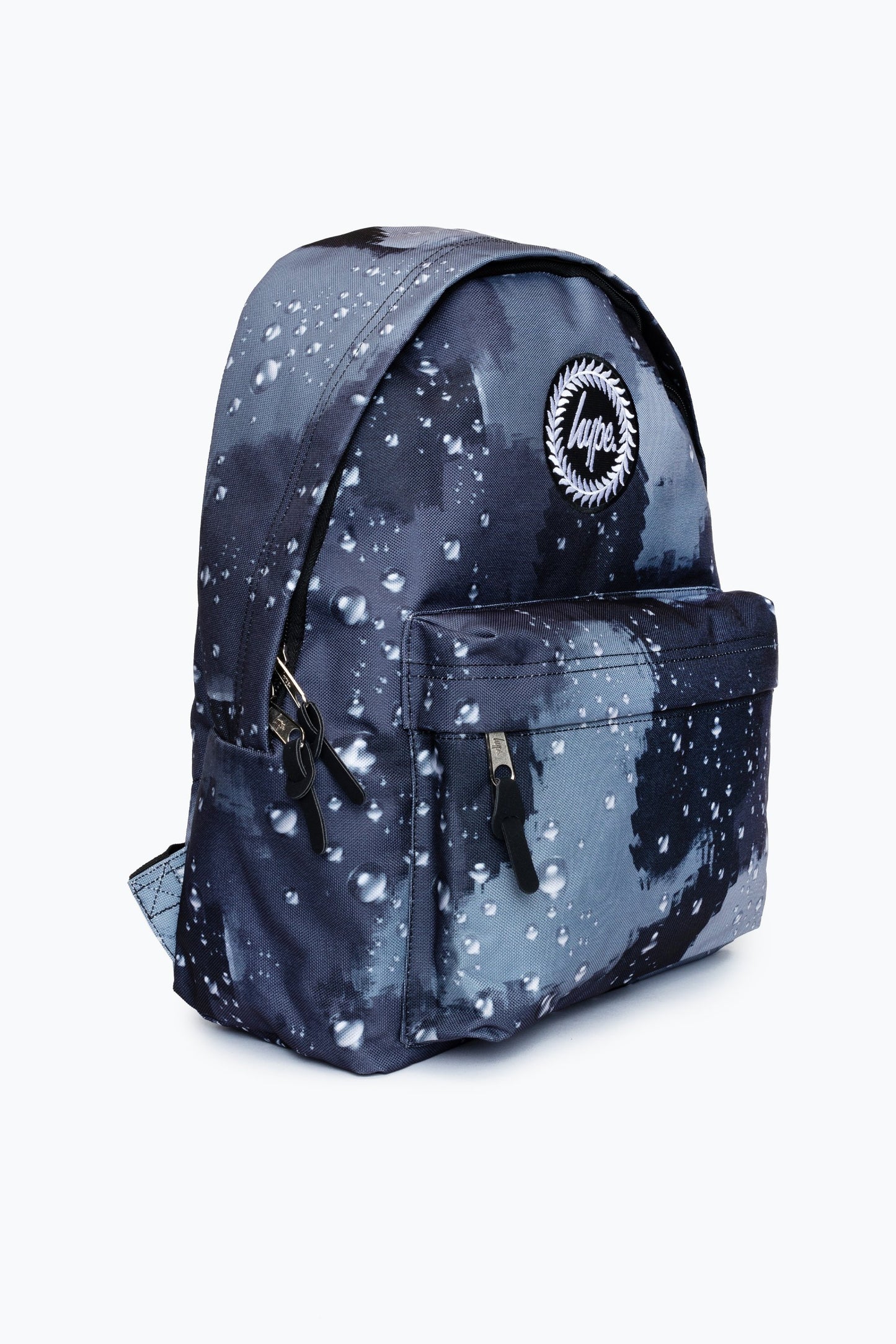 Hype Black Rain Drop Camo Backpack