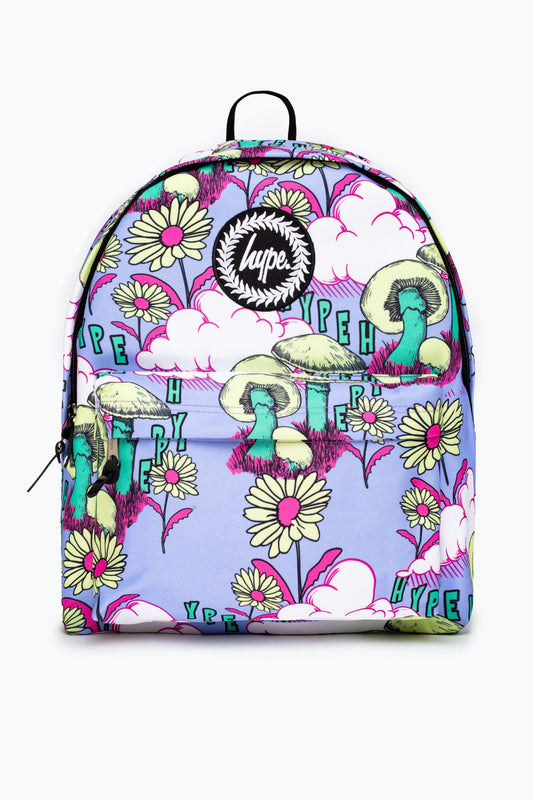 HYPE PURPLE MUSHROOM SKIES BACKPACK