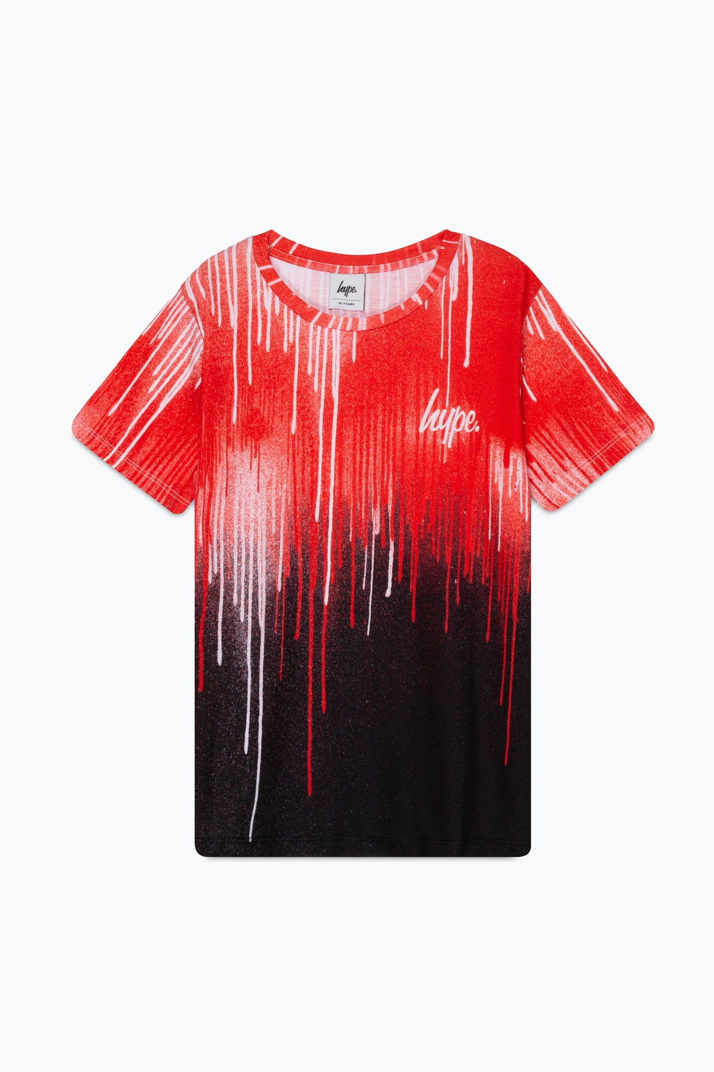 HYPE BOYS RED BLUE GREEN DRIPS SCRIPT 3 PACK T-SHIRTS