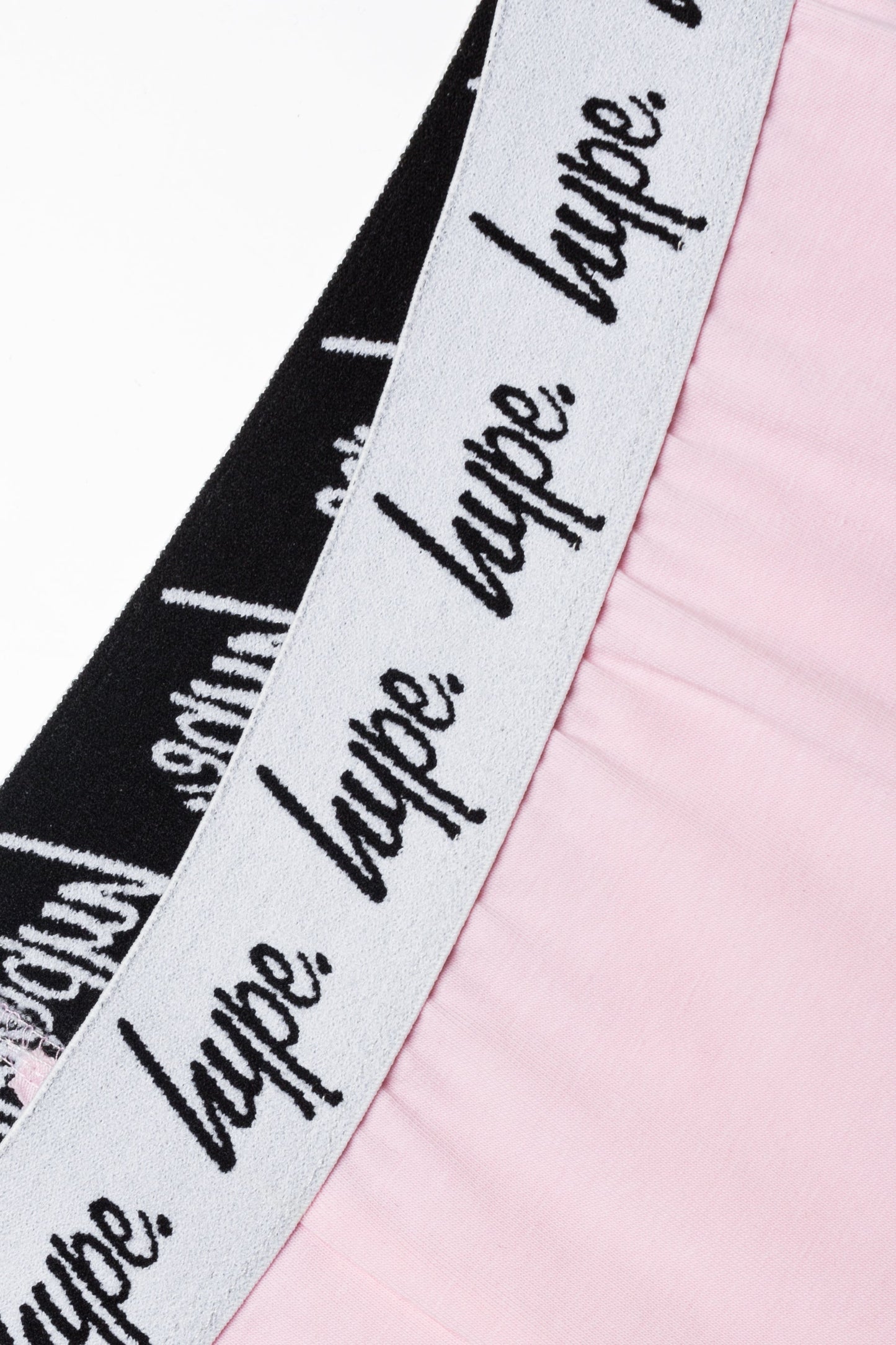 HYPE GIRLS BLACK PINK SCRIPT 2 PACK LEGGINGS