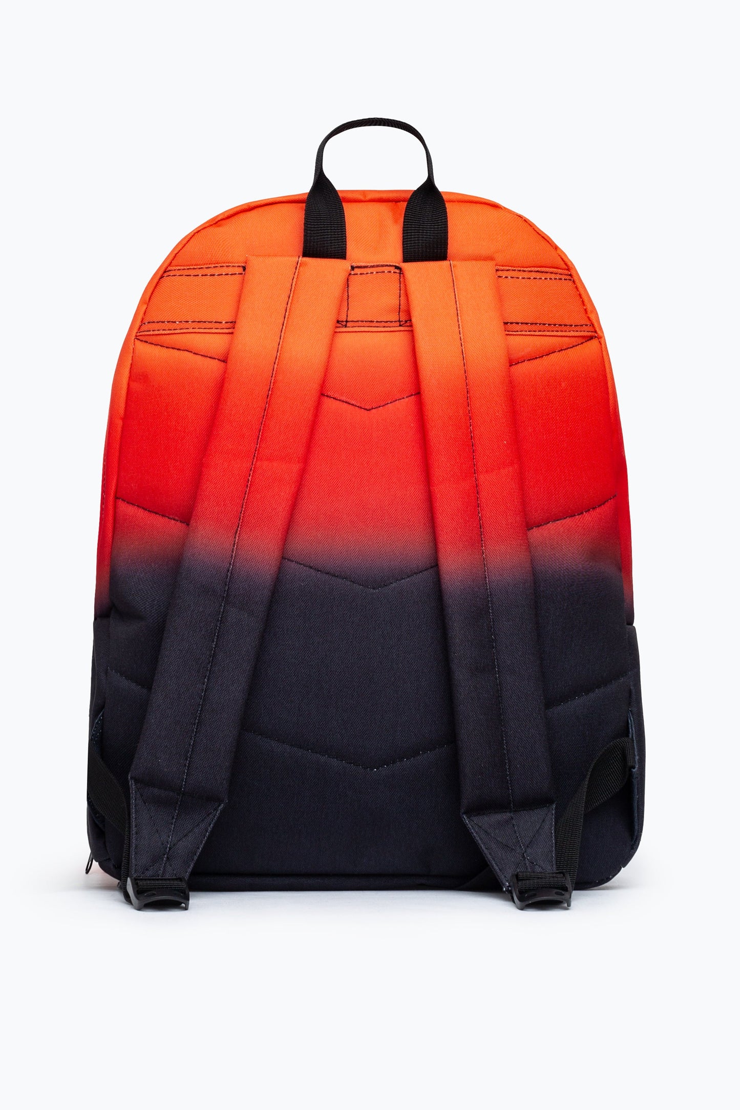 HYPE UNISEX BLACK RED FADE CREST BACKPACK