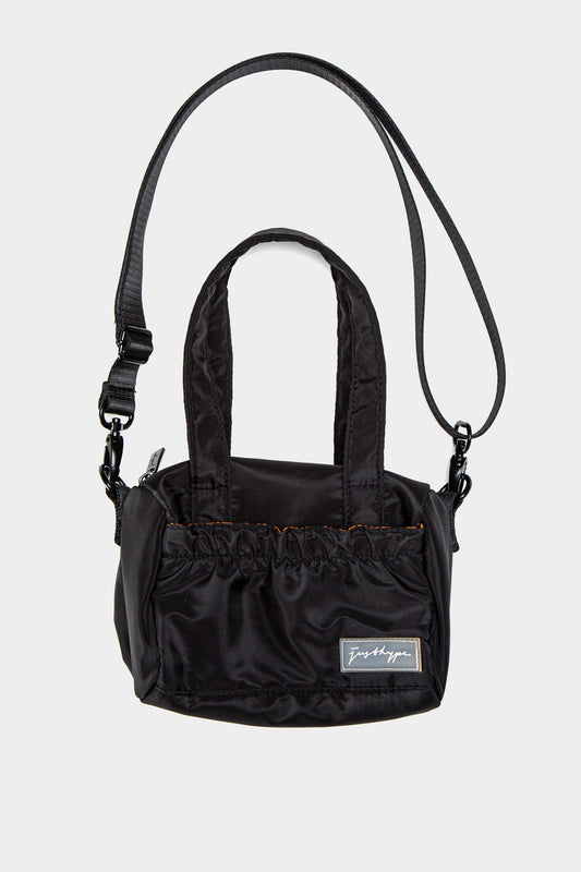 HYPE UNISEX BLACK MINI BARREL BAG