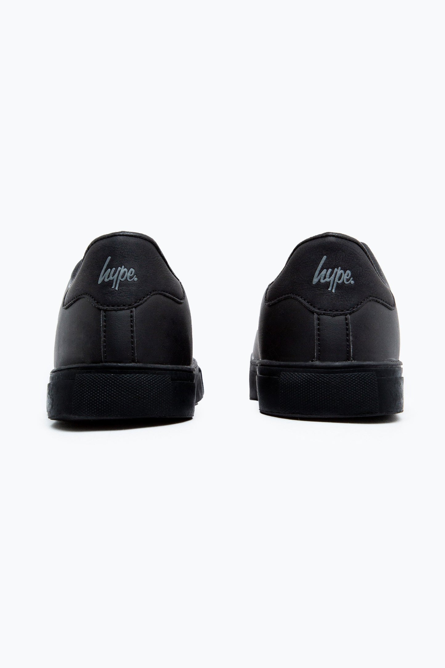 HYPE BLACK COURT KIDS TRAINERS