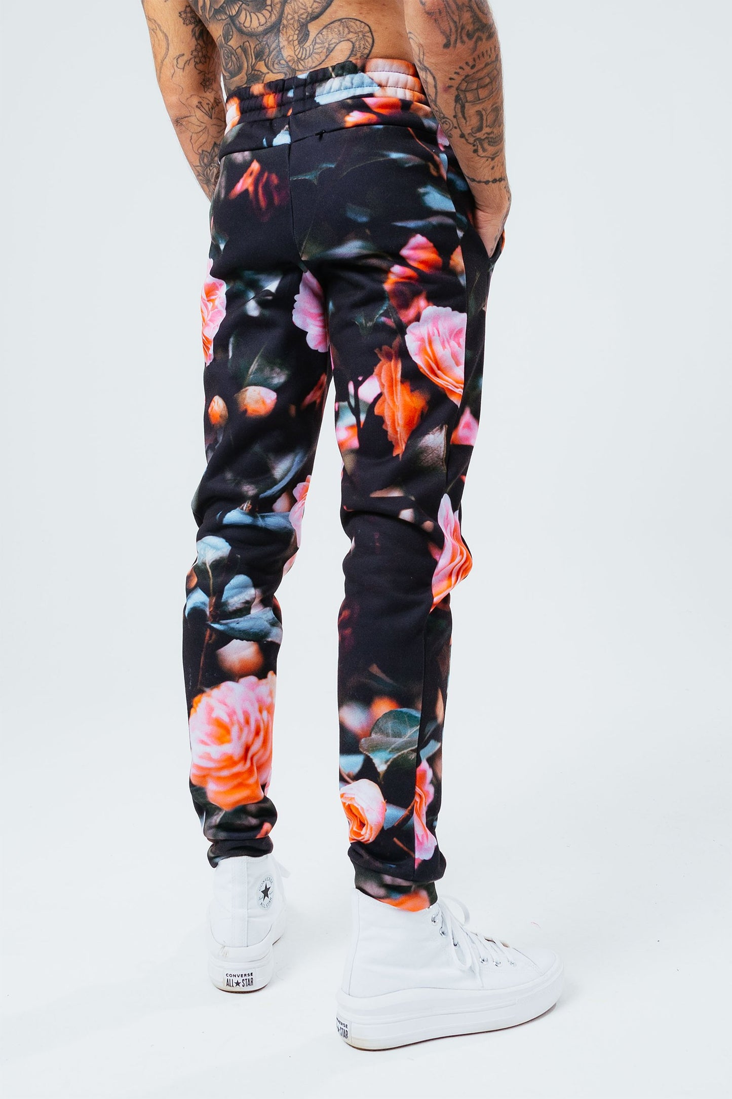 HYPE PINK ROSE MEN'S JOGGERS