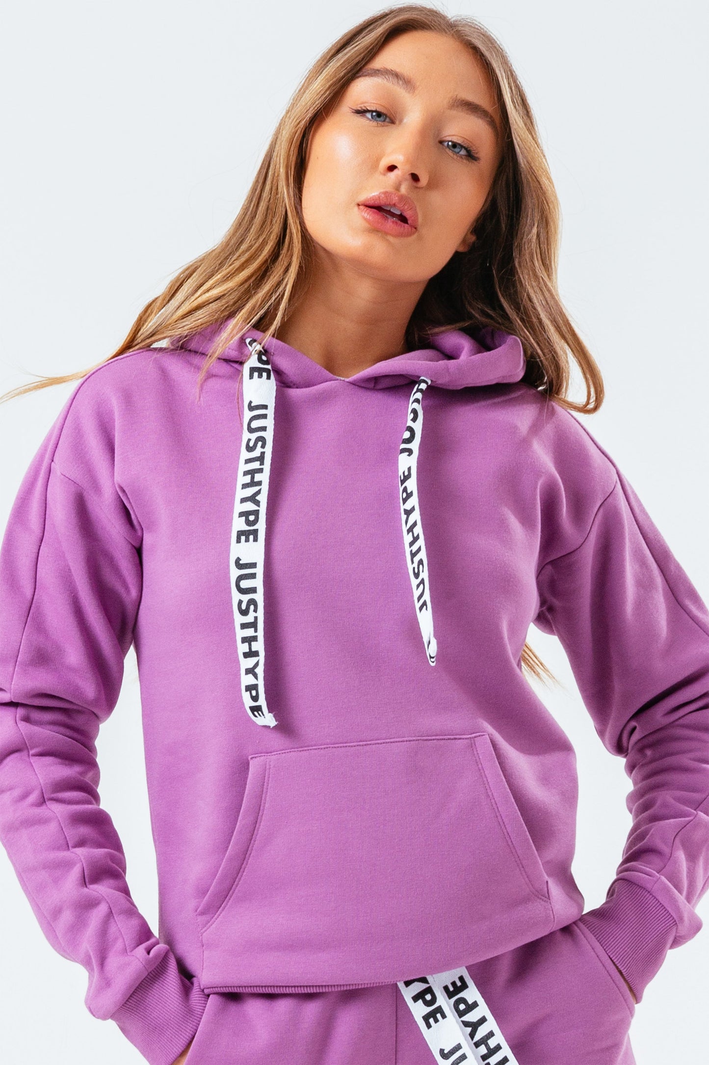 HYPE LILAC WOMEN'S OVERSIZED HOODIE