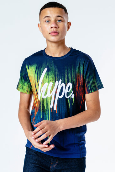 Hype Ocean Drips Kids T-Shirt