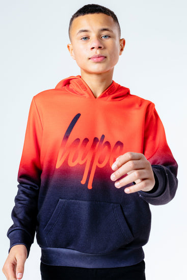Hype Red Fade Kids Pullover Hoodie