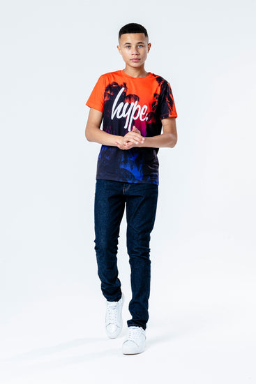 Hype Sunset Palm Kids T-Shirt