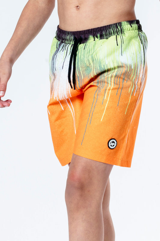 Hype Slime Drips Kids Swim Shorts