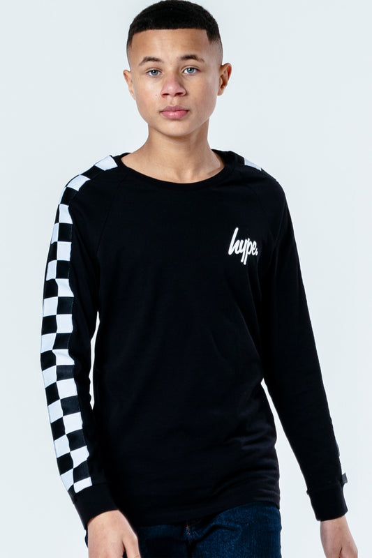 Hype Check Tape Kids L/S T-Shirt