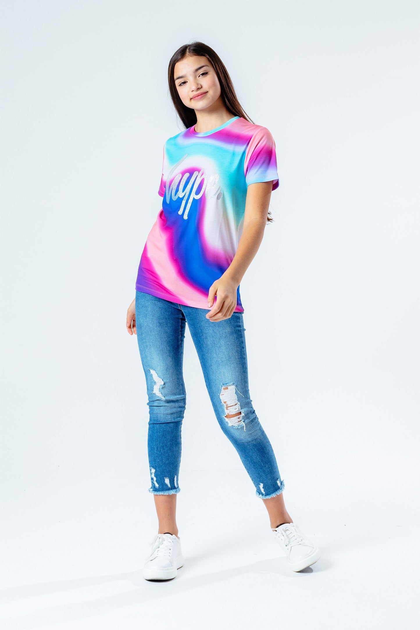 Hype Rainbow Wave Kids T-Shirt