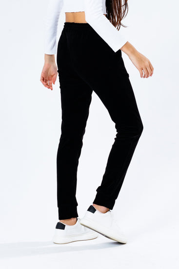 Hype Black Velour Kids Joggers