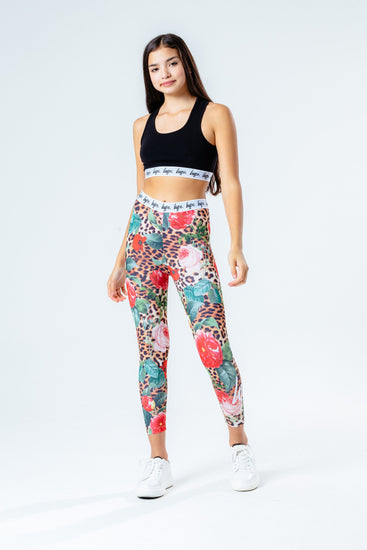 Hype Jungle Leopard Kids Leggings