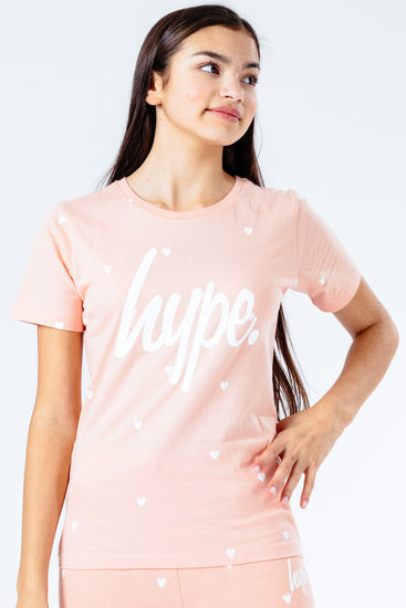 Hype Polka Heart Kids T-Shirt
