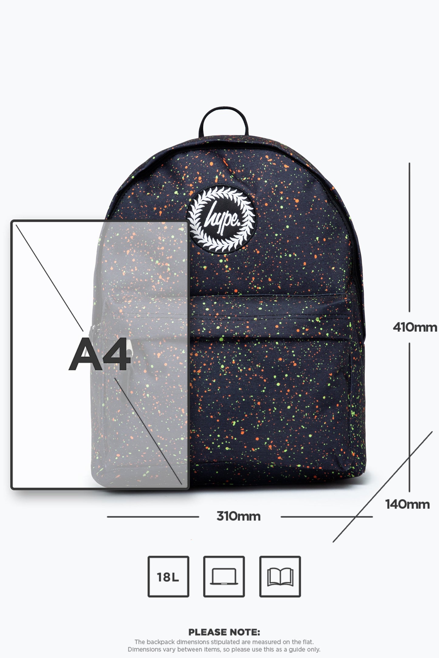 Hype Neon Splat Backpack