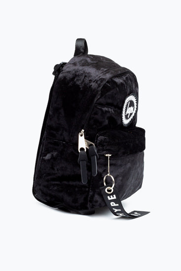 Hype Black Crest Mini Backpack