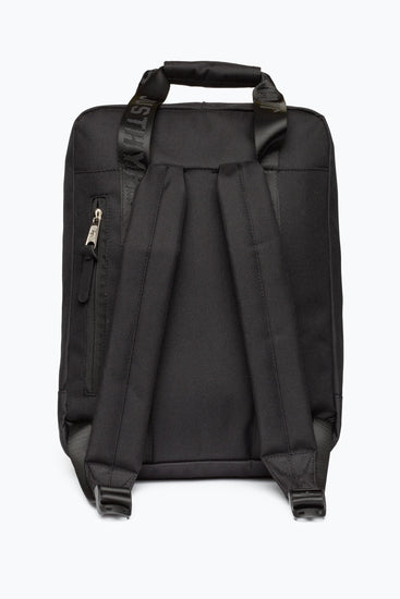 Hype Black Boxy Backpack