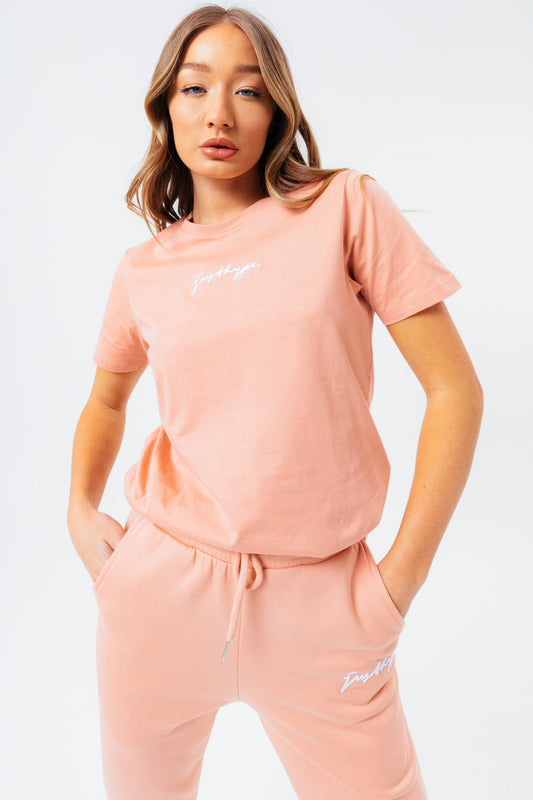 HYPE PINK SCRIBBLE WOMEN'S T-SHIRT