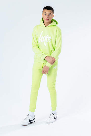 Hype Neon Script Kids Pullover Hoodie