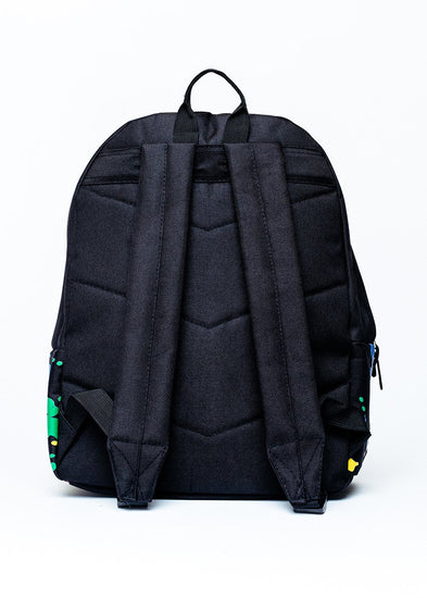 Hype Black Paint Splatter Backpack