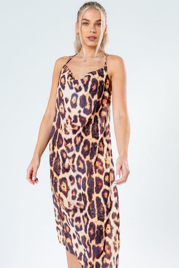 Hype Leopard Women'S Slip Dress
