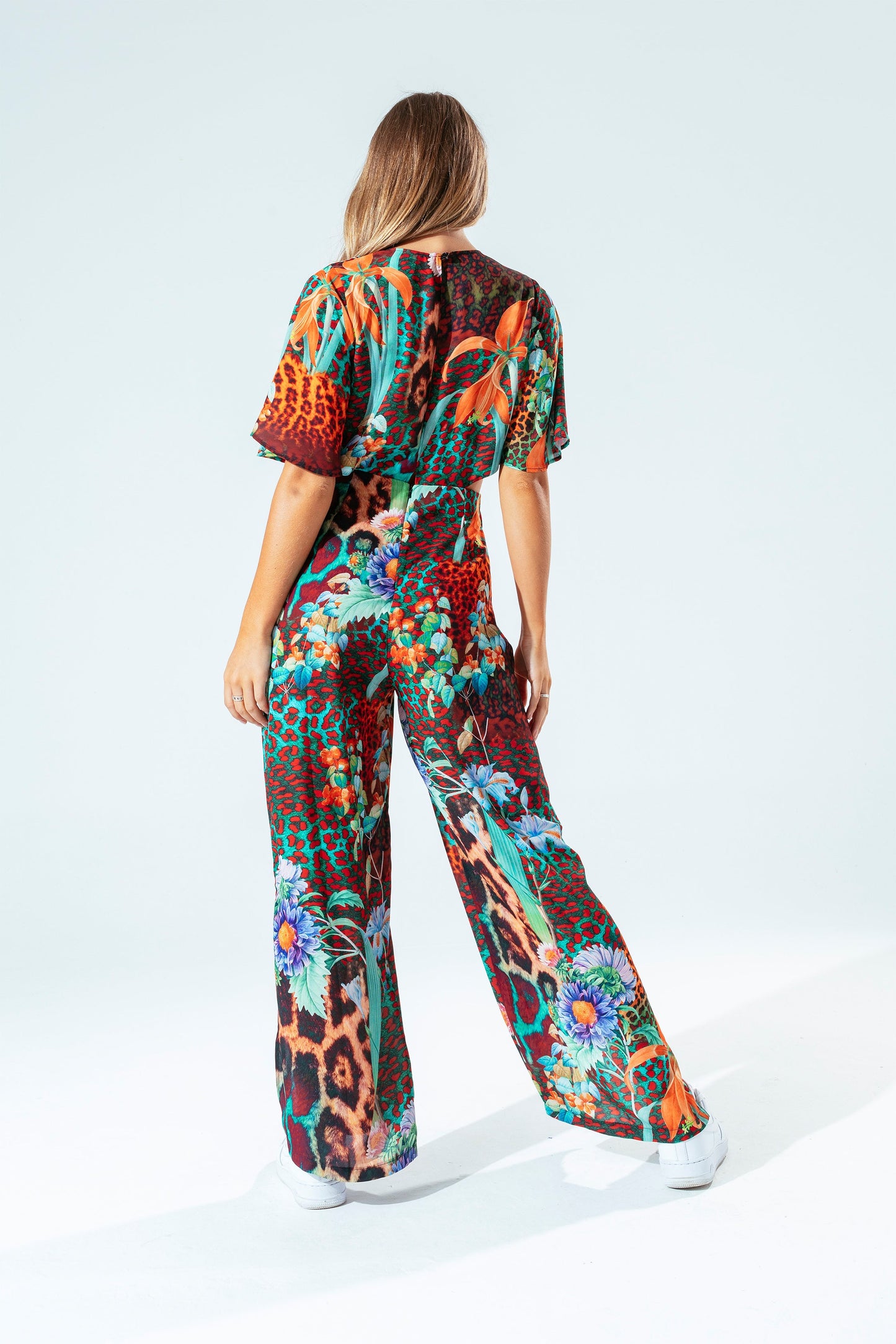 Hype Neon Leopard Women'S Jumpsuit