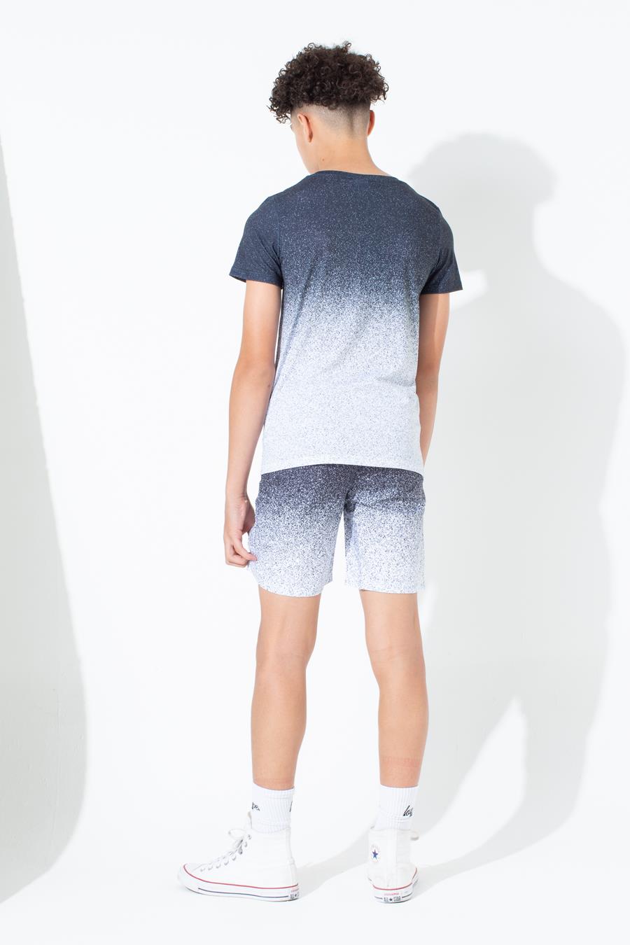 HYPE MONO SPECKLE FADE KIDS SWIM SHORTS