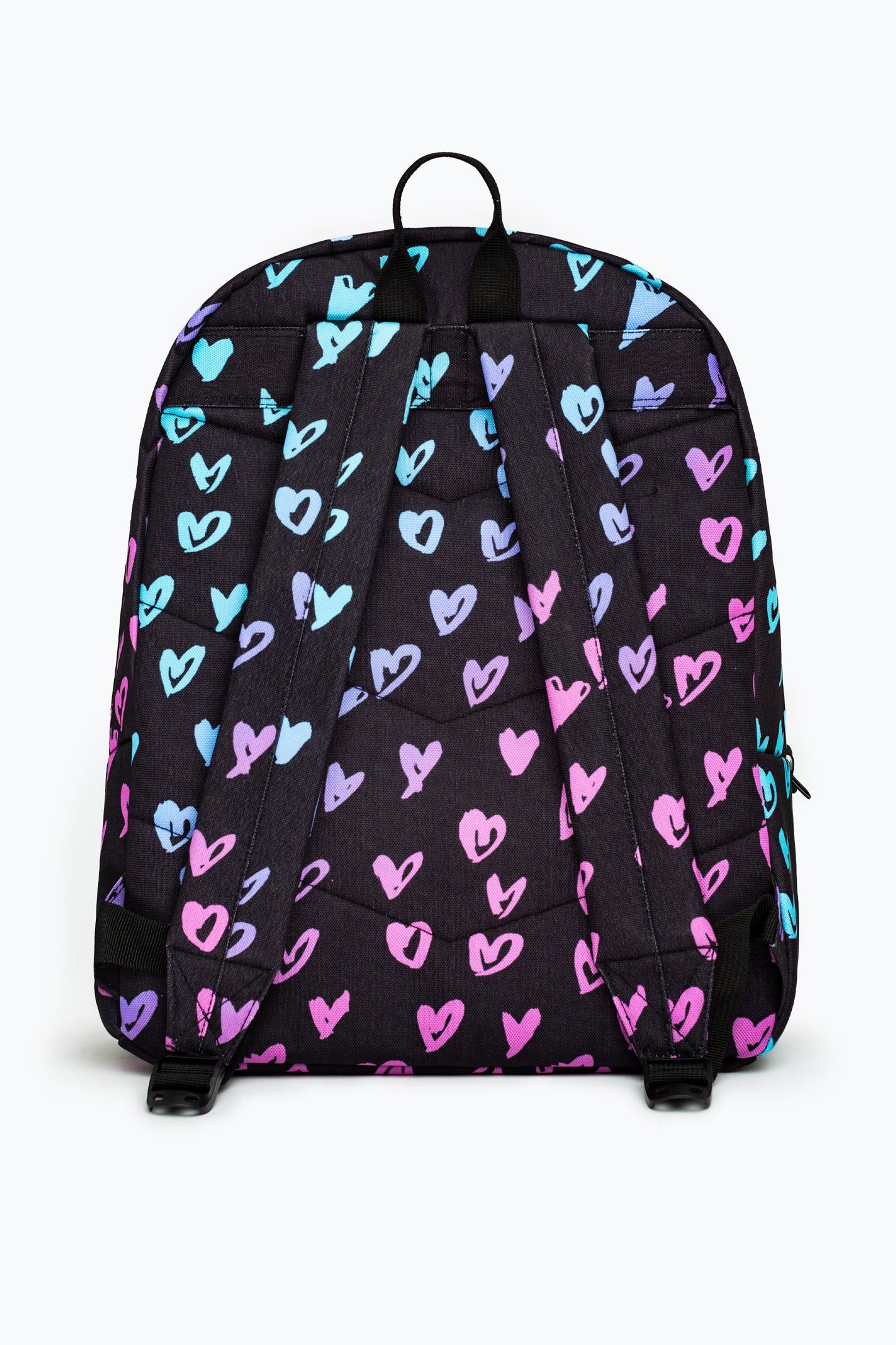 HYPE UNISEX SCRIBBLE HEART PINK CREST BACKPACK
