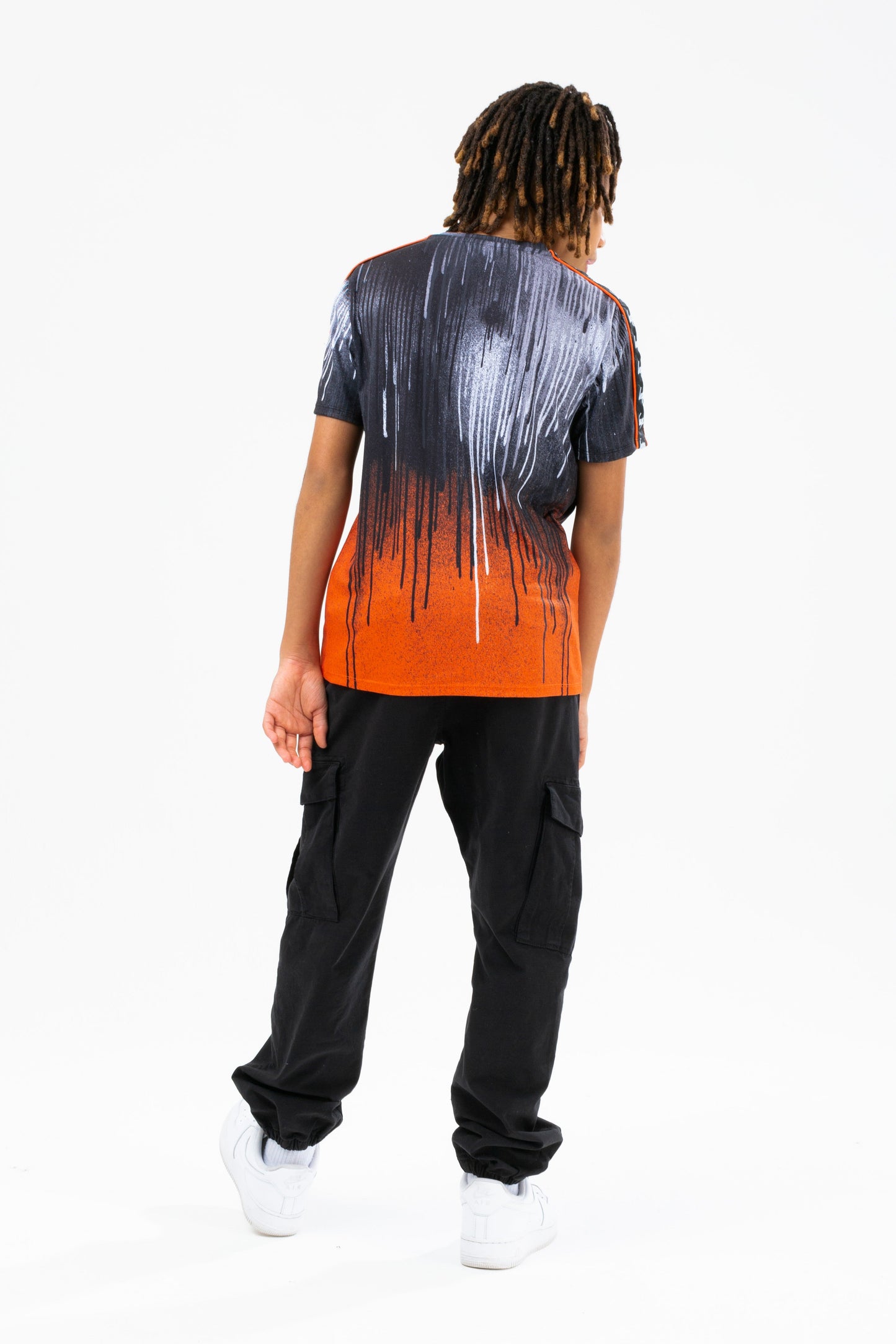 HYPE BOYS ORANGE DRIPS SCRIPT T-SHIRT