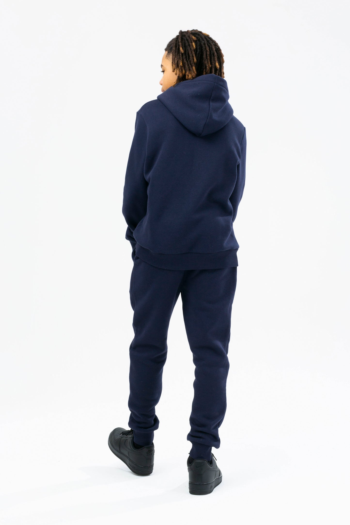 HYPE BOYS NAVY WAVE SCRIPT JOGGERS