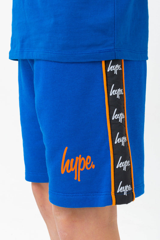 HYPE BOYS BLUE DIVERSION SCRIPT SHORTS