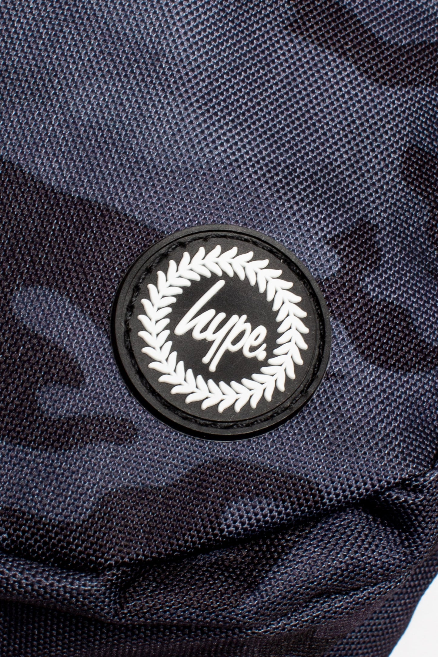 HYPE UNISEX BLACK CLASSIC CAMO CREST ROADMAN BAG