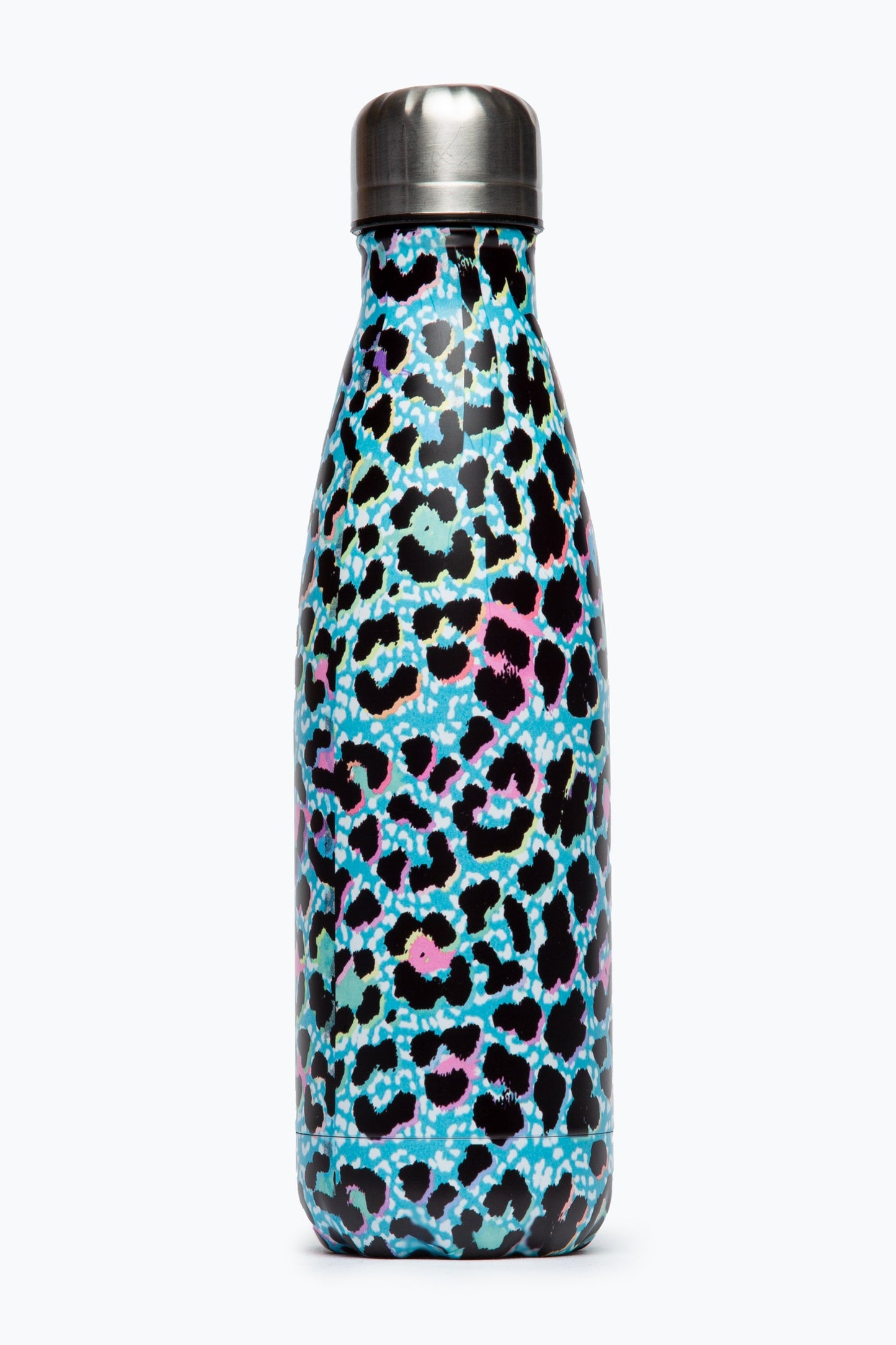 HYPE UNISEX BLUE ICE LEOPARD CREST WATER BOTTLE