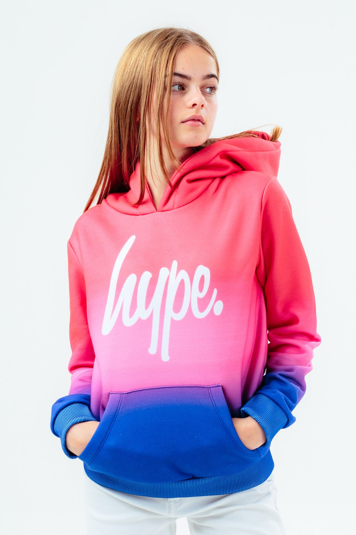 HYPE PEACH HORIZON FADE KIDS HOODIE