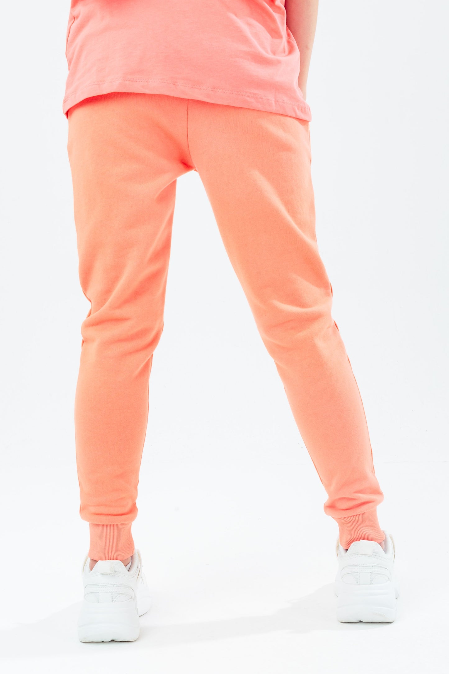 HYPE PEACH SCRIPT GIRLS JOGGERS