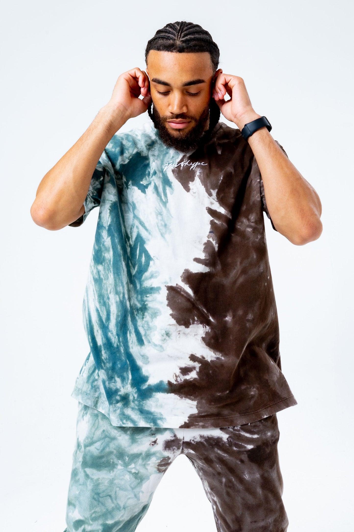 HYPE MULTI TIE DYE MEN'S T-SHIRT