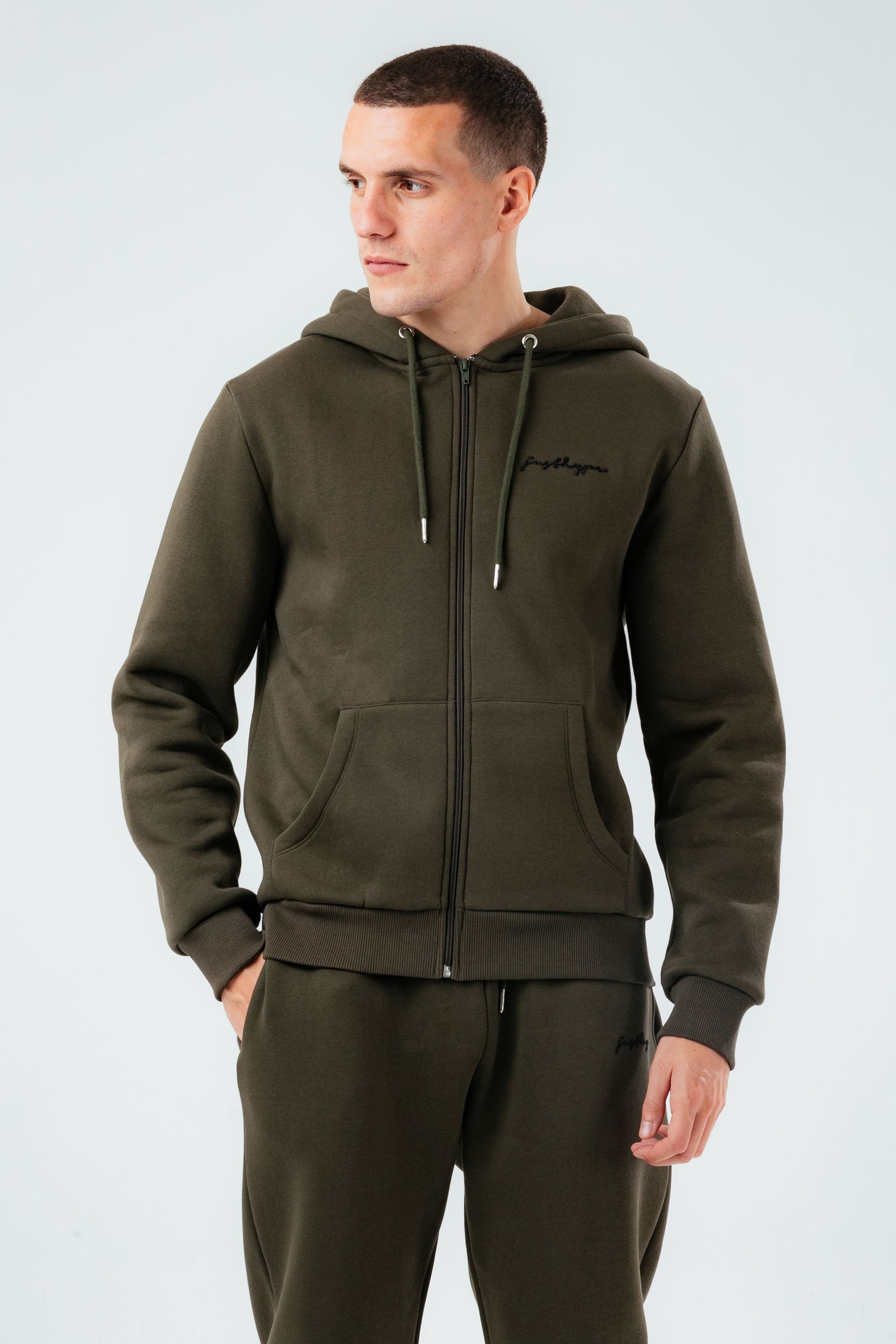 HYPE OAK OVERSIZED ZIP MEN'S HOODIE