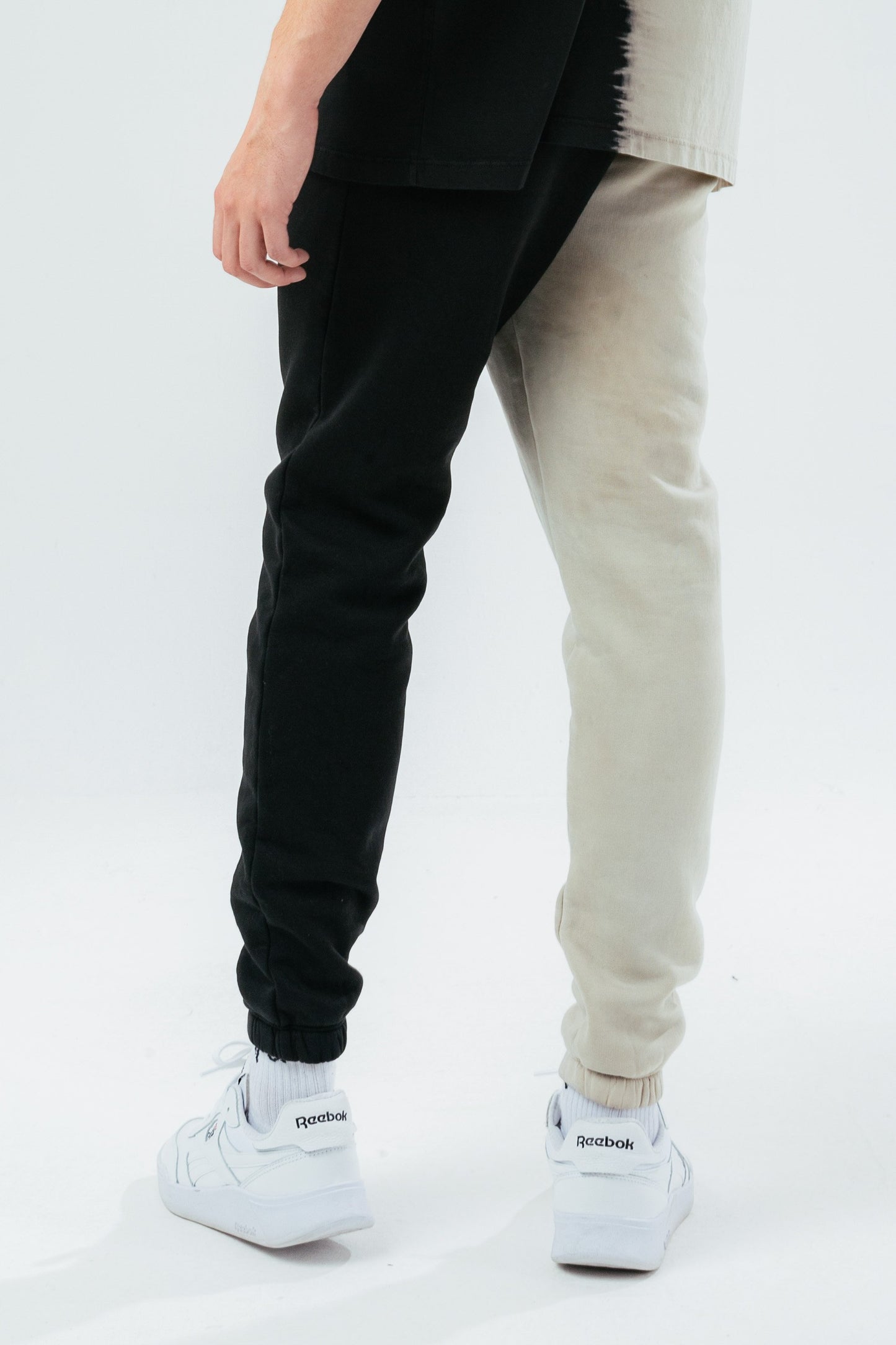 HYPE HALF BLEACH OVERSIZED MEN'S JOGGERS