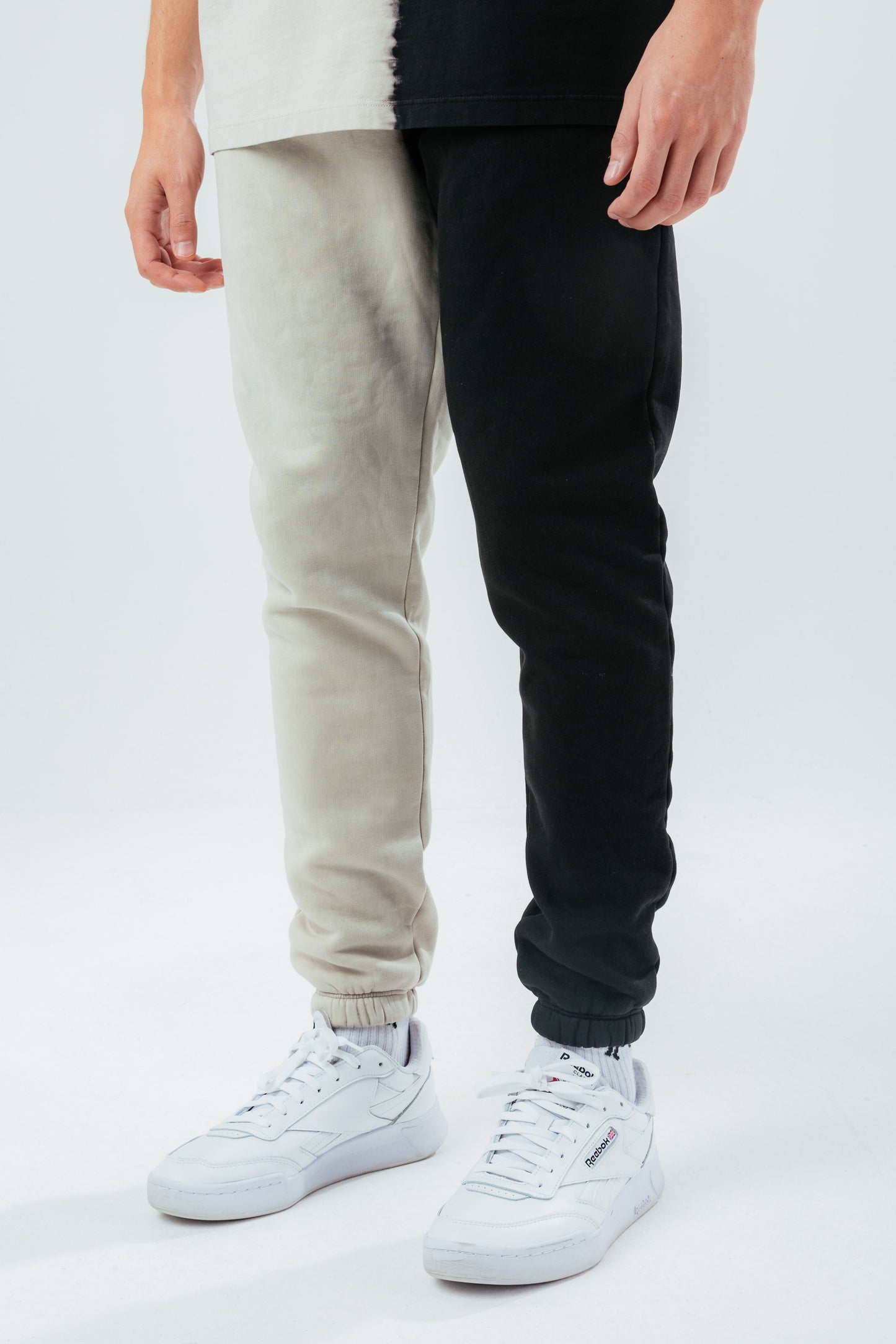 HYPE HALF BLEACH OVERSIZED MEN'S JOGGERS