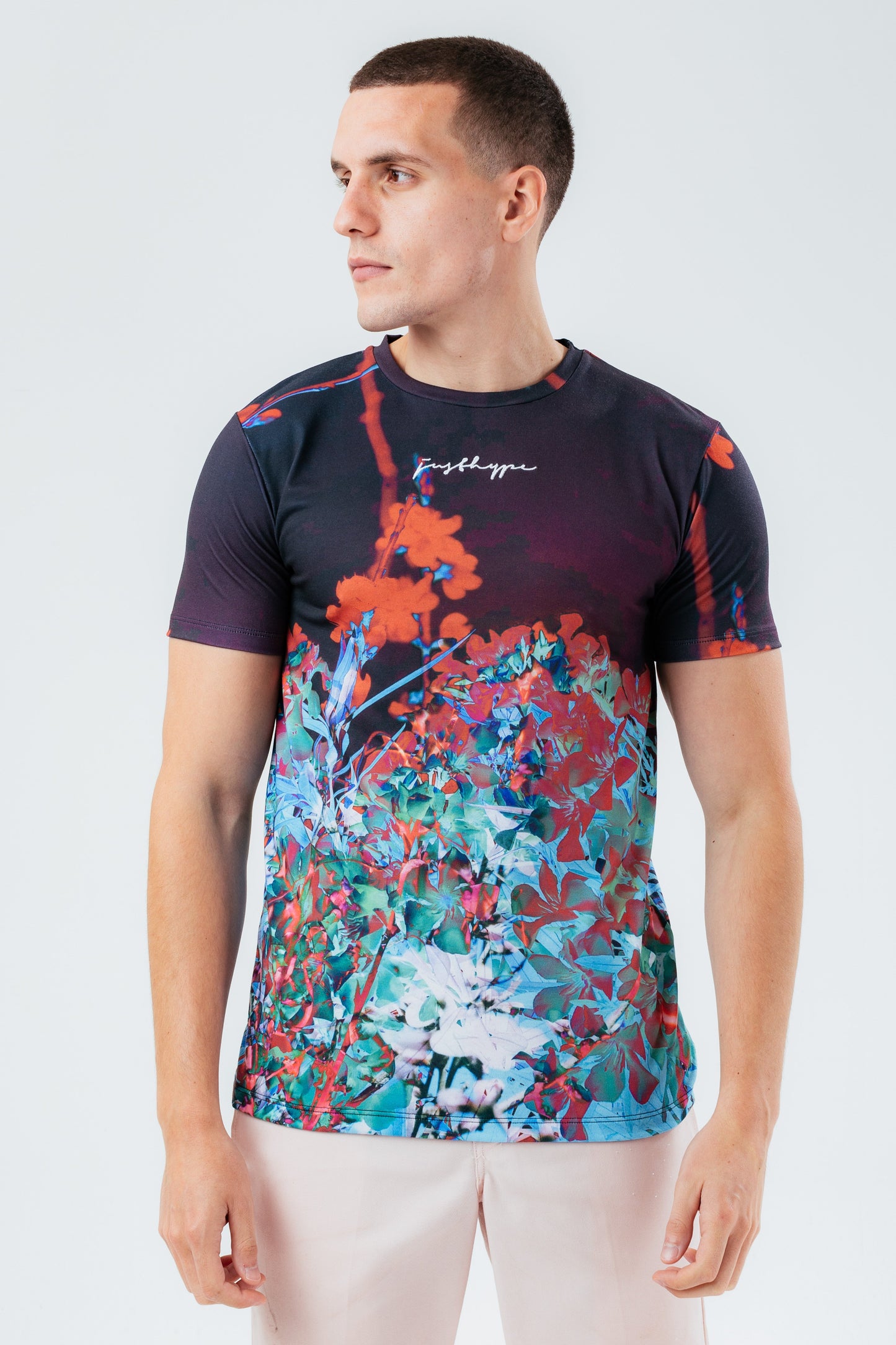 HYPE DIFFERENT FLOWER MEN'S T-SHIRT